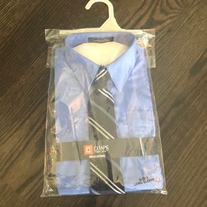 Boys Size 5 dress shirt/tie